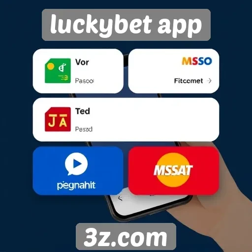 Métodos de pagamento disponíveis no luckybet app
