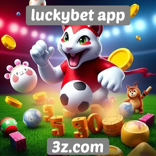 Variedade de jogos disponíveis no luckybet app